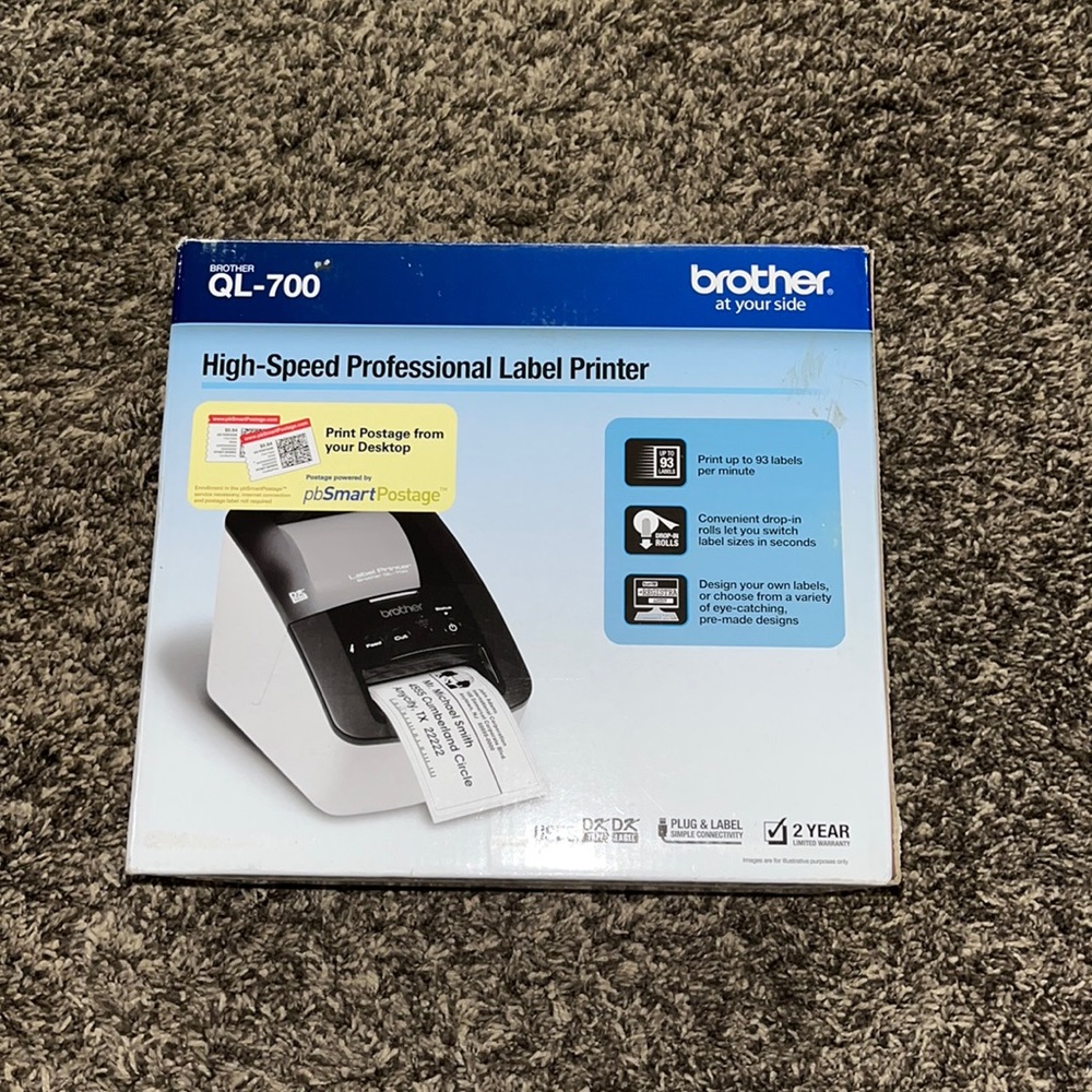 Brother High-Speed Professional Label Printer